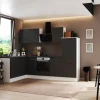 Hot Respekta Selection Winkelküche Elisabeth RSL280WGH 280 cm Grau-Weiß