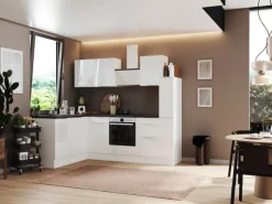 Respekta Selection Winkelküche Elisabeth RSL250WWH 250 cm Weiß