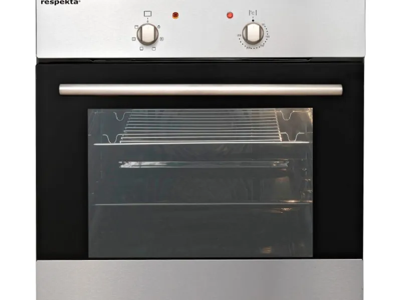 Best Respekta Winkelküche 280 cm Schwarz Seidenglanz-Eiche York Nachbildung