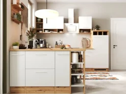 Respekta Kücheninseln|Inselhauben<Winkelküche Hilde 280 x 172 cm mit Kücheninsel Weiß