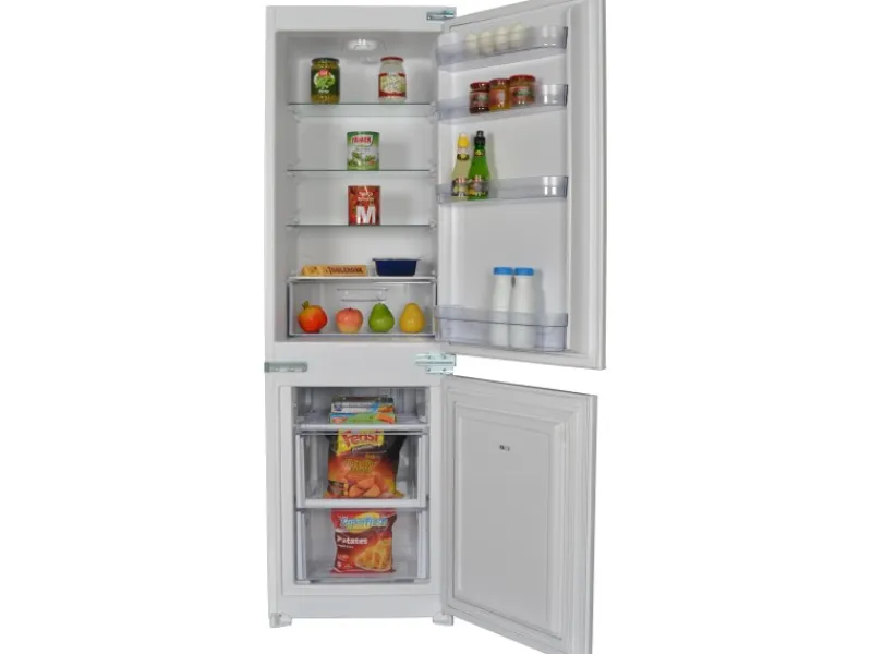 Hot Respekta Winkelküche KBL280WWCGKEG 280 x 172 cm Weiß-Butcher Nussbaum