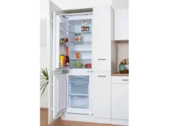Respekta Winkelküchen|Einbauküchen<Winkelküche KBL310WWCGKEG 310 x 172 cm Weiß-Butcher Nussbaum