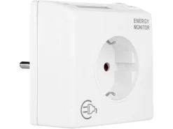Online REV Ritter Energiemessgerät Digital Quadratisch Weiß