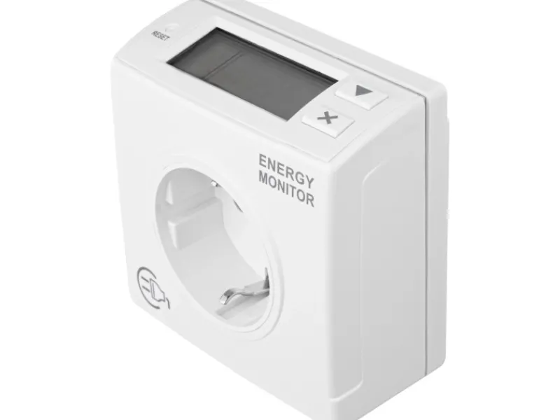 Online REV Ritter Energiemessgerät Digital Quadratisch Weiß