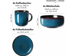Best Ritzenhoff & Breker Bali Frühstücks-Set 12-teilig