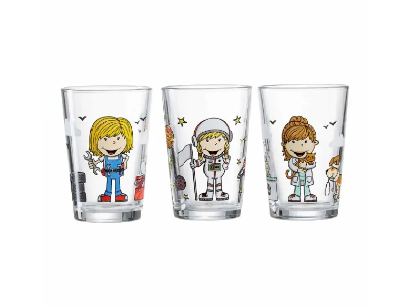 Ritzenhoff & Breker Berufe Kinderbecher Set Mädchen 3-teilig< Geschirr