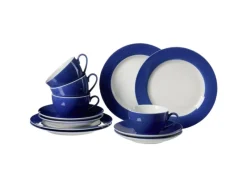 Ritzenhoff & Breker Geschirr<Doppio Kaffeeservice 12-teilig Indigo Blau
