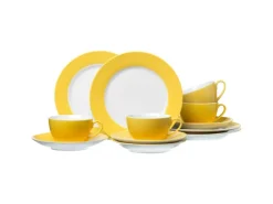 Clearance Ritzenhoff & Breker Doppio Kaffeeservice 12-teilig Gelb