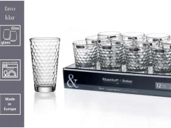 Ritzenhoff & Breker Geschirr<Favo Longdrinkgläser 400 ml 12er Set