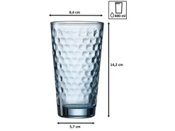 Ritzenhoff & Breker Favo Longdrinkgläser 400 ml 6er Set< Geschirr