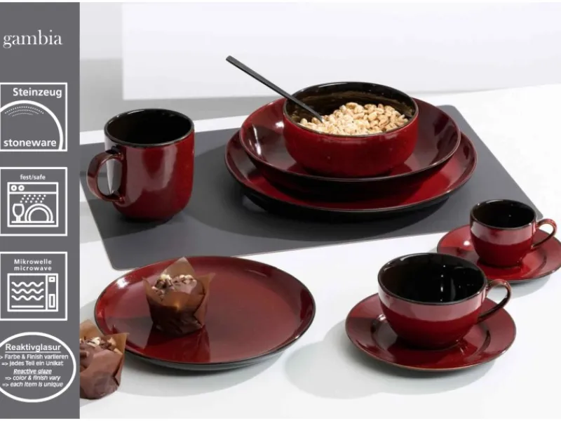 Ritzenhoff & Breker Geschirr<Gambia Tafel-Set 8-teilig