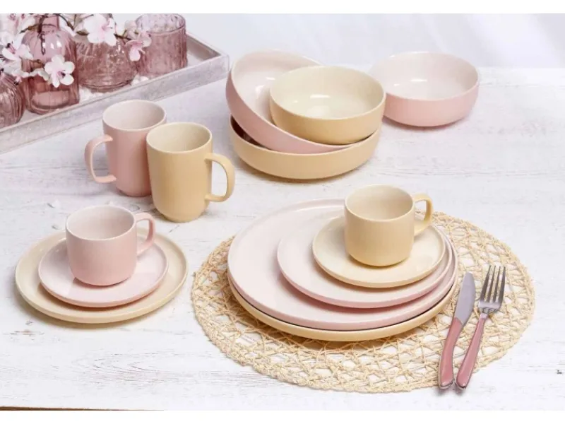 Ritzenhoff & Breker Jasper Kombiservice 16-teilig Rosa
