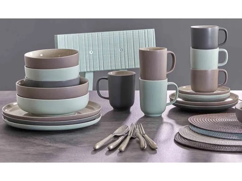 Ritzenhoff & Breker Jasper Suppenschale 19 cm 4er Set Mint< Geschirr