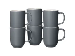 New Ritzenhoff & Breker Jasper Kaffeebecher 285 ml 6er Set Grau