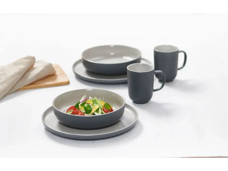 New Ritzenhoff & Breker Jasper Kaffeebecher 285 ml 6er Set Grau