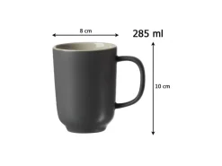 New Ritzenhoff & Breker Jasper Kaffeebecher 285 ml 6er Set Grau