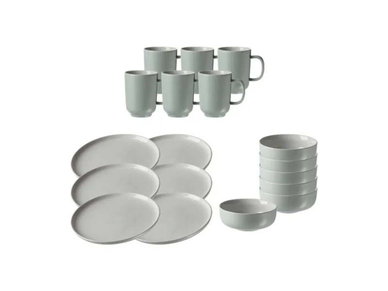Ritzenhoff & Breker Geschirr<Jasper Frühstücks-Set 18-teilig Mint