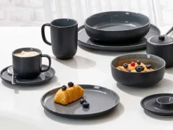 New Ritzenhoff & Breker Jasper Suppenschale 19 cm 4er Set Schwarz