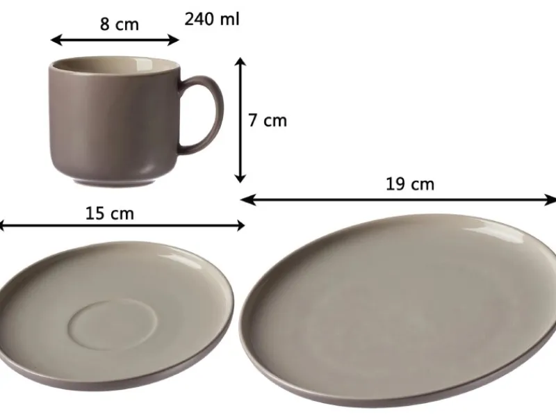 Ritzenhoff & Breker Geschirr<Jasper Kaffeeservice 12-teilig