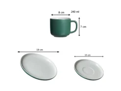 Ritzenhoff & Breker Geschirr<Jasper Kaffeeservice 12-teilig