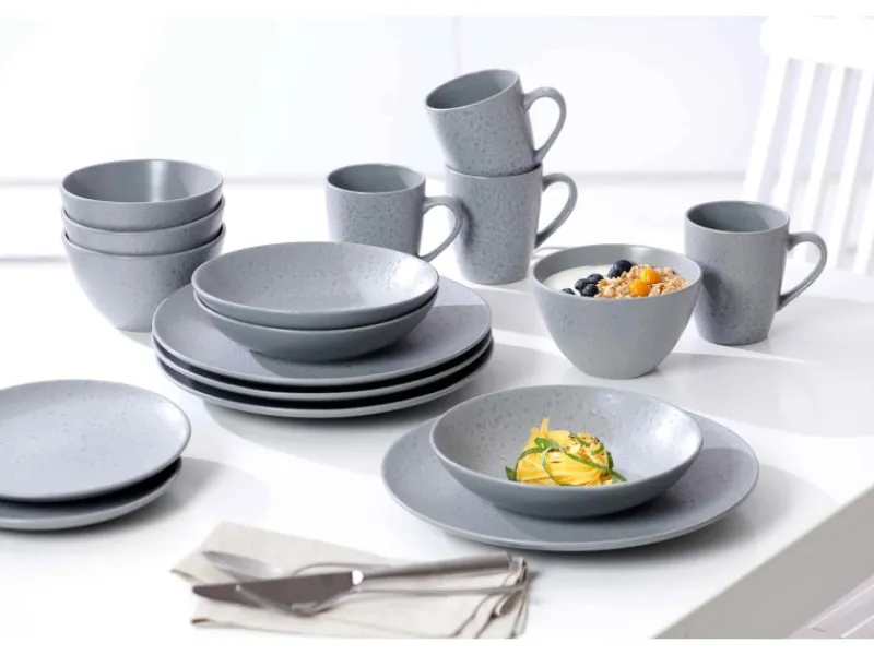 Best Ritzenhoff & Breker Kitwe Speiseteller 28 cm 4er Set Grau