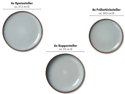 Discount Ritzenhoff & Breker Portofino Teller-Set 18-teilig