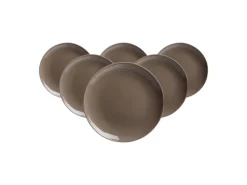 Clearance Ritzenhoff & Breker Suomi Dessertteller 20 cm 6er Set Taupe