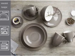 Outlet Ritzenhoff & Breker Suomi XXL Jumbobecher 550 ml 6er Set Taupe