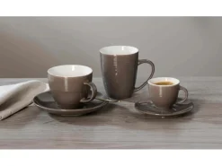Outlet Ritzenhoff & Breker Suomi XXL Jumbobecher 550 ml 6er Set Taupe