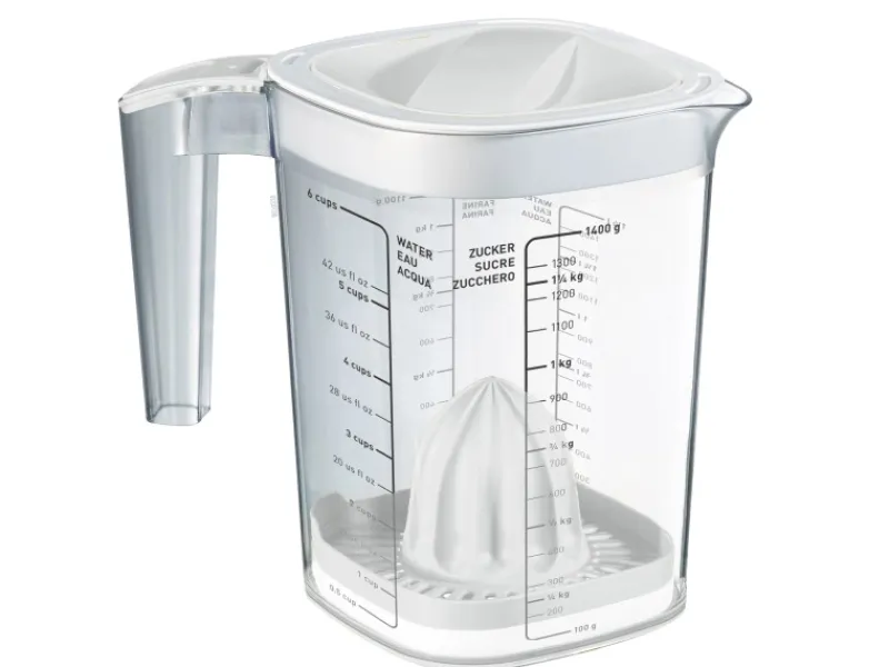 Rotho Küchenhelfer<Back-Messbecher Loft 1,5 l