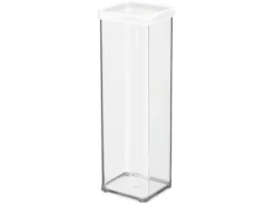 Online Rotho Dose Loft Premium Quadratisch 2 l Weiß-Transparent