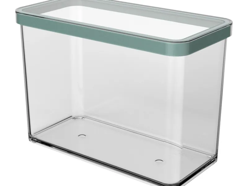 Rotho Dose Loft Premium Rechteckig 2,1 l Transparent< Vorratsdosen|Vorratsbehälter