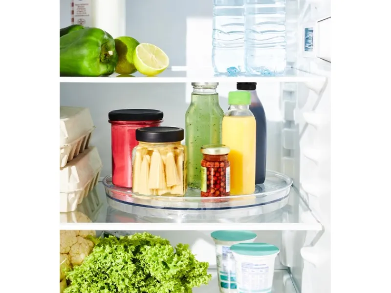 Rotho Drehteller Küchenorganizer Loft 3,2 cm Hoch Transparent< Küchen-Ordnungssysteme|Kühlschränke