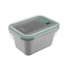 Rotho Frischhaltedose Nala Edelstahl 0,7 l Mistletoe Green< Vorratsdosen