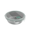 Rotho Vorratsdosen<Frischhaltedose Nala Edelstahl Rund 0,6 l Mistletoe Green