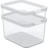 Clearance Rotho Kühlschrankorganizer-Set Cauma Transparent 2-teilig