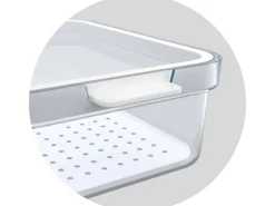 Best Rotho Kühlschrankorganizer-Set Cauma Transparent 5-teilig