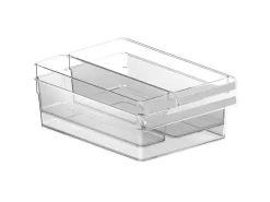 Rotho Kühlschrankorganizer-Set Loft 3 Transparent 3-teilig< Küchen-Ordnungssysteme|Kühlschränke