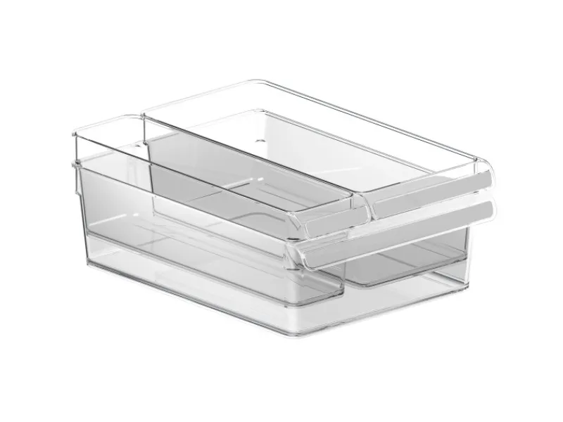 Rotho Kühlschrankorganizer-Set Loft 3 Transparent 3-teilig< Küchen-Ordnungssysteme|Kühlschränke
