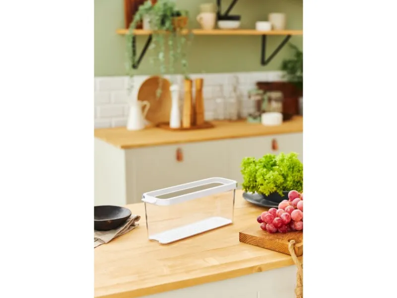 Hot Rotho Kühlschrankorganizer Cauma 2 l Weiß