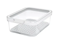 Rotho Küchen-Ordnungssysteme<Kühlschrankorganizer Cauma 1,2 l Weiß