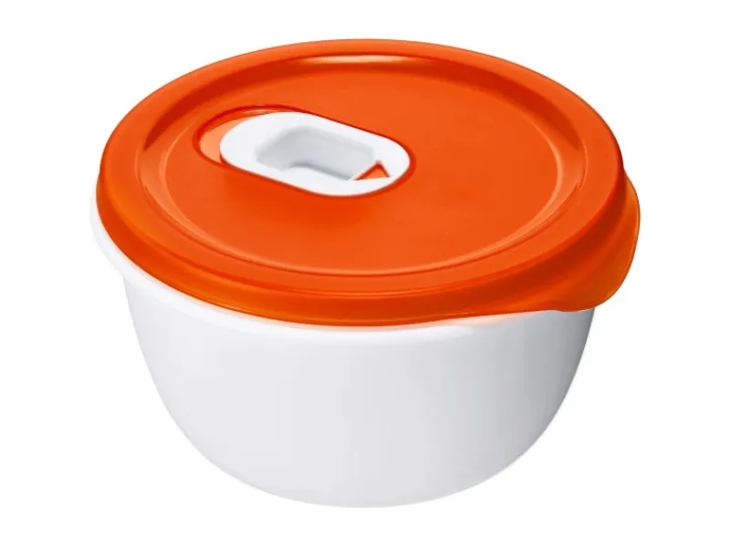 Rotho Küchenhelfer<Mikrowellenschüssel Micro Clever 0,8 l Papaya