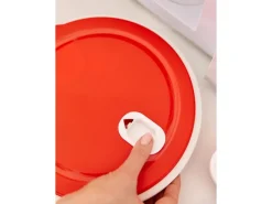 Rotho Küchenhelfer<Mikrowellenschüssel Micro Clever 0,8 l Papaya