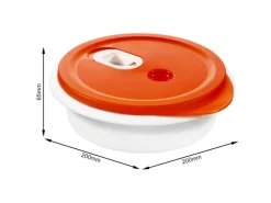 Hot Rotho Mikrowellenteller Micro Clever Tief 1 l Papaya