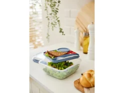 Online Rotho Salatbox B3 Memory 1,7 l Transparent Horizonblau