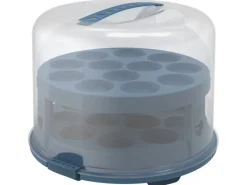 Rotho Küchenhelfer<Tortenglocke mit Trays Fresh XL 26 cm