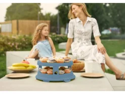 Rotho Küchenhelfer<Tortenglocke mit Trays Fresh XL 26 cm