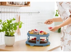 Rotho Küchenhelfer<Tortenglocke mit Trays Fresh XL 26 cm