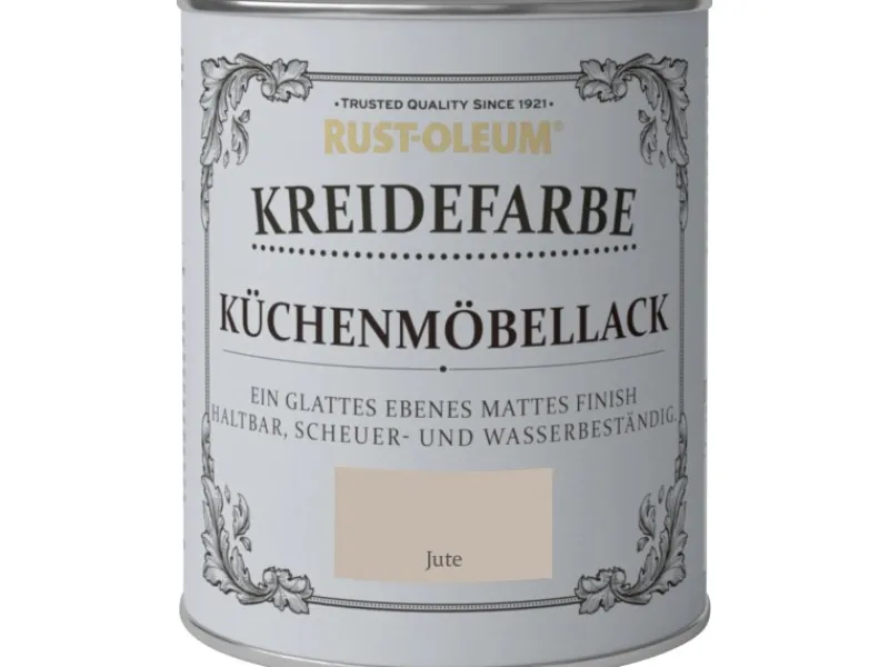 Küchenschränke<Rust-Oleum Kreidefarbe Küchenmöbellack matt 750 ml