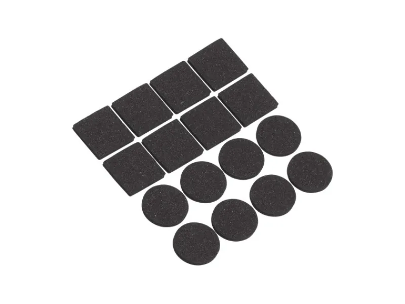 Rutschstopper Extra Soft 16-teilig Schwarz< Schneidebretter